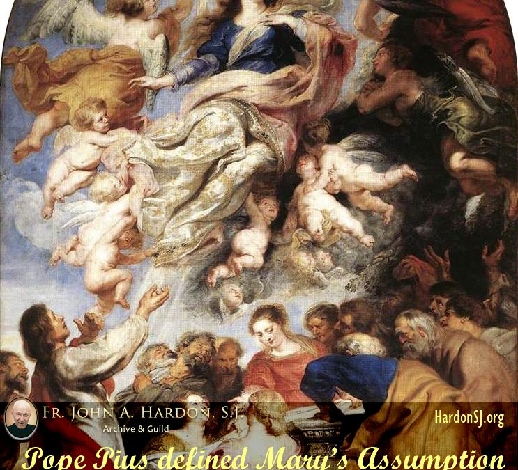 Fr Hardon Baroque Rubens Assumption of Virgin 3