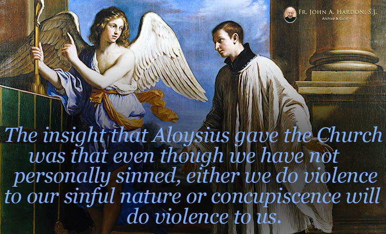 St. Aloysius: Chosen as the universal patron of youth